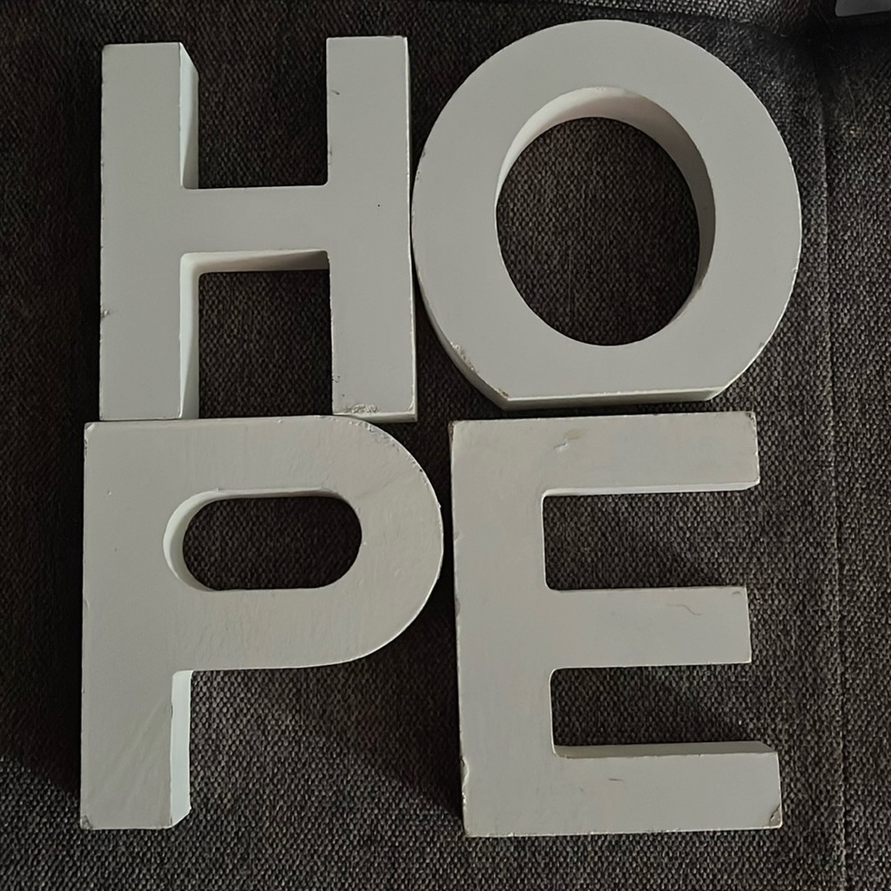 HOPE Block Letters